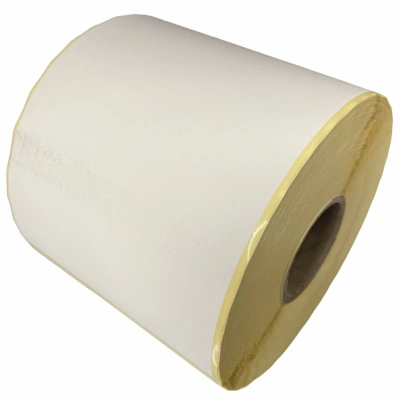 32 00251 - Termo Etiketa 100 mm x 150 mm, Thermo eco, Biela, Dutinka 40 mm, 500 ks/kotúč, Odlepiteľné lepidlo, Priemer kotúča 121 mm