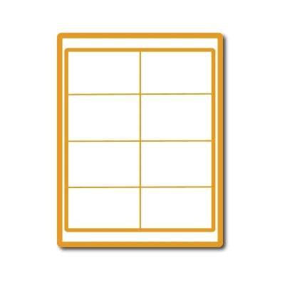 35 00195 – Print Etiketa A4, 100 mm x 67 mm, 8 etikiet na hárku – Balenie 100 ks