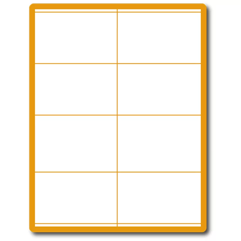 35 00130 – Print Etiketa A4, 105 mm x 72 mm, 8 etikiet na hárku – Balenie 100 ks