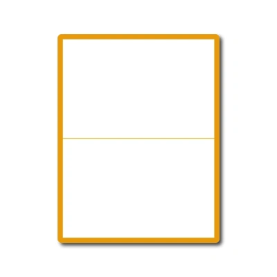 35 00106 – Print Etiketa A4, 210 mm x 148,5 mm, 2 etikety na hárku, Silné lepidlo, pre atramentové tlačiarne, bez okraja, oblé hrany – Balenie 1000 ks
