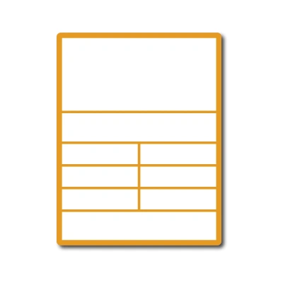 35 00221 – Print Etiketa A4, 210 mm x 298,45 mm, 10 etikiet na hárku – Balenie 100 ks