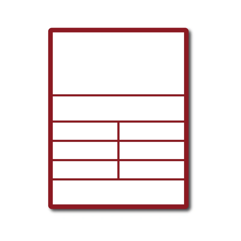 35 00221 - Print Etiketa A4, 210 mm x 298,45 mm, 10 etikiet na hárku - Balenie 100 ks