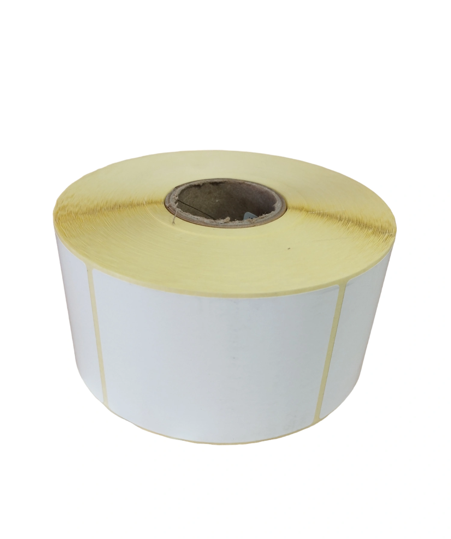 32 00118 - Termo Etiketa 60 mm x 80 mm, Thermo eco, Biela, Dutinka 40 mm, 1000 ks/kotúč, Odlepiteľné lepidlo, Priemer kotúča 124 mm – Obrázok 2