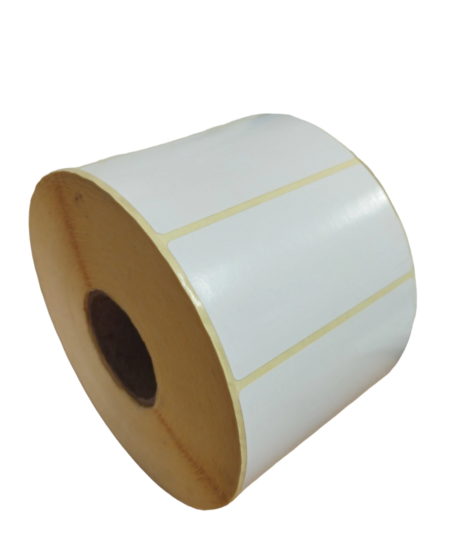 32 00137 - Termo Etiketa 80 mm x 40 mm, Thermo eco, Biela, Dutinka 40 mm, 2000 ks/kotúč, Odlepiteľné lepidlo, Priemer kotúča 129 mm – Obrázok 3