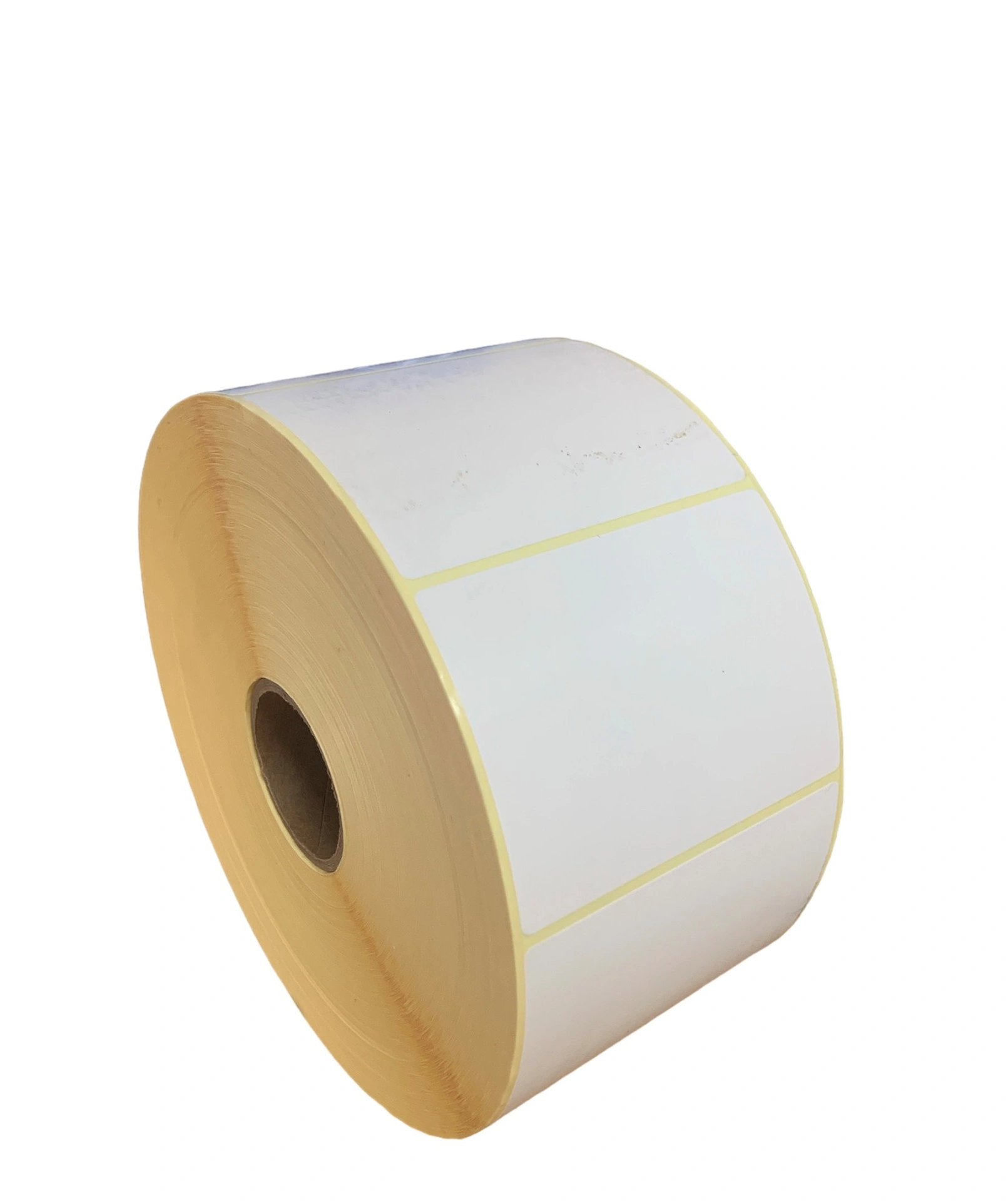 32 00152 - Papierová Etiketa 80 mm x 60 mm, Matný papier, Biela, Dutinka 40 mm, 2000 ks/kotúč, Odlepiteľné lepidlo – Obrázok 3