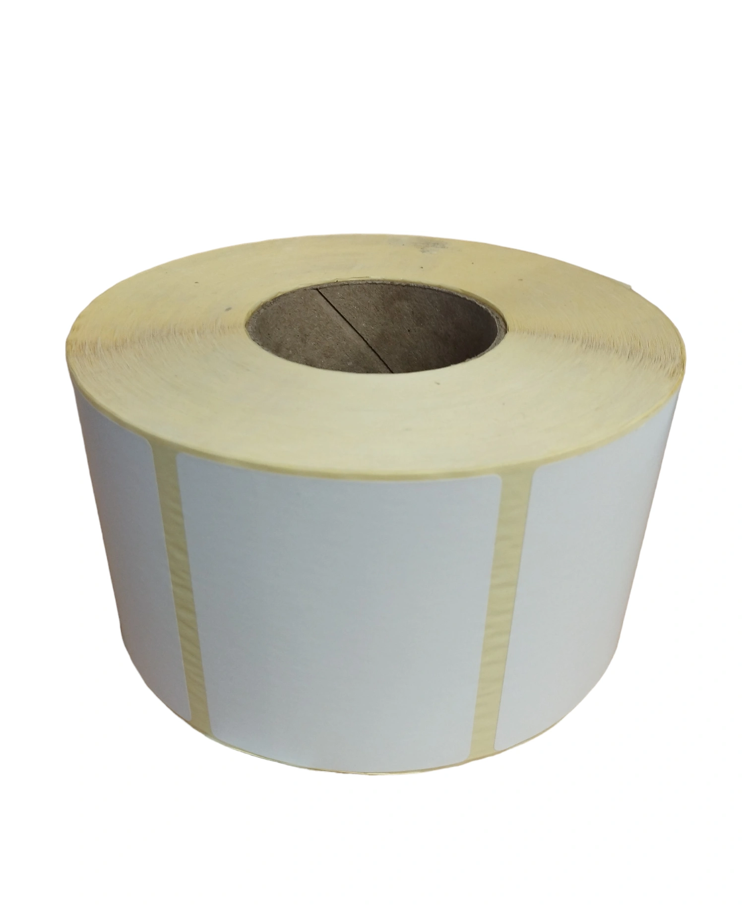 32 00166 - Termo Etiketa 100 mm x 80 mm, Thermo top, Biela, Dutinka 76 mm, 2000 ks/kotúč, Odlepiteľné lepidlo, Priemer kotúča 189 mm – Obrázok 2