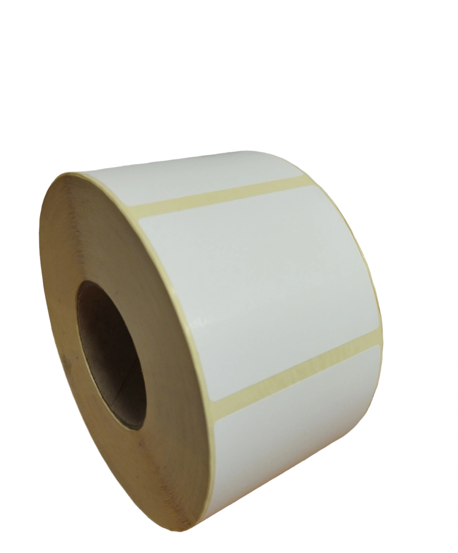 32 00166 - Termo Etiketa 100 mm x 80 mm, Thermo top, Biela, Dutinka 76 mm, 2000 ks/kotúč, Odlepiteľné lepidlo, Priemer kotúča 189 mm – Obrázok 3
