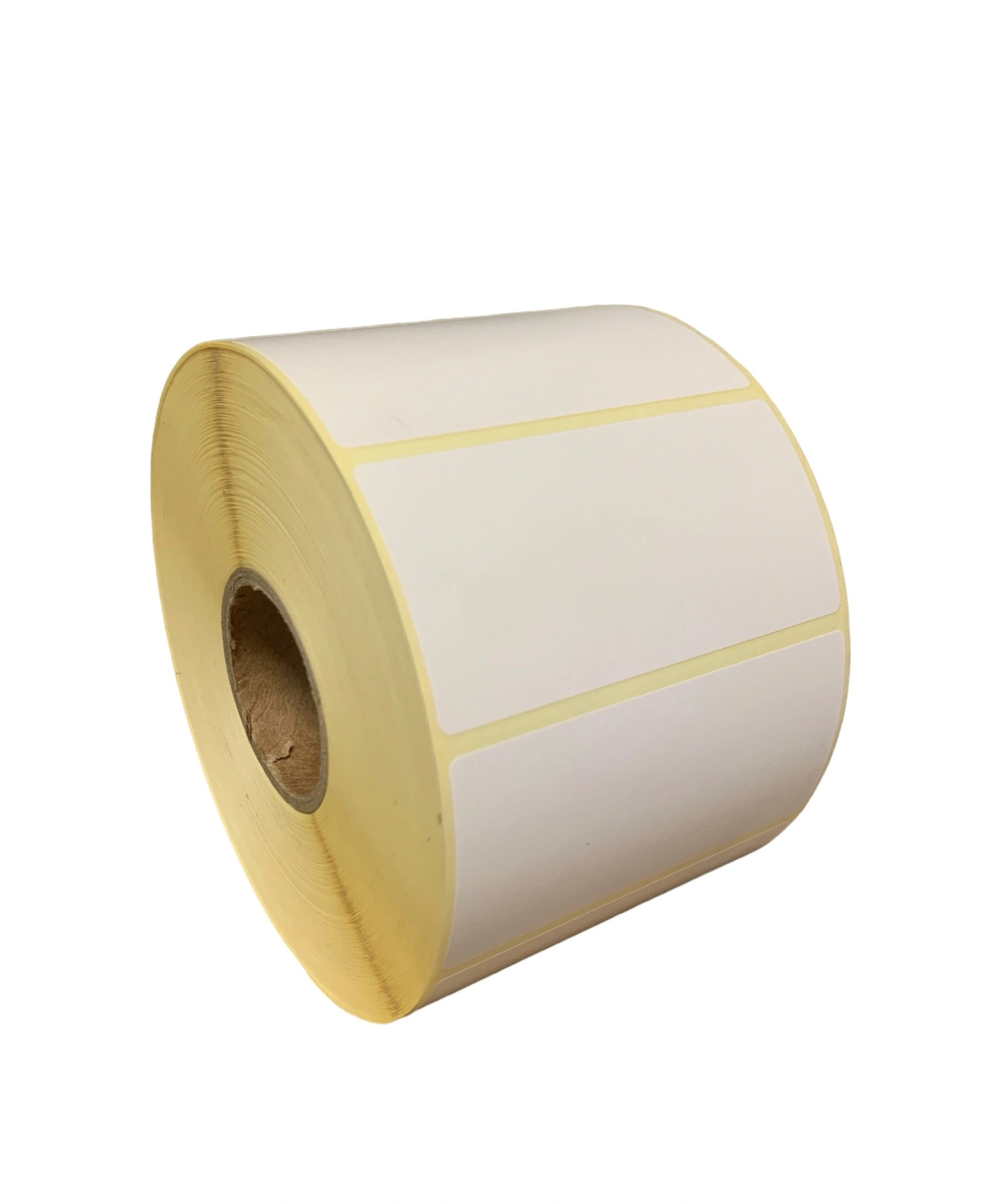 32 00280 - Papierová Etiketa 80 mm x 40 mm, Pololesklý papier, Biela, Dutinka 40 mm, 2000 ks/kotúč, Odlepiteľné lepidlo, Priemer kotúča 122 mm – Obrázok 3