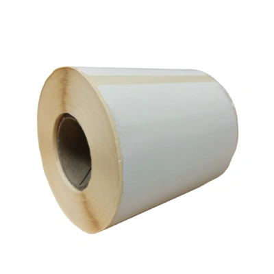 32 00398 - Termo Etiketa 100 mm x 70 mm, Thermo eco, Oranžová, Dutinka 40 mm, 1000 ks/kotúč, Permanentné lepidlo