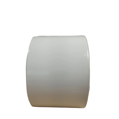 32 00461 - Plastová Etiketa 100 mm x 150 mm, Polypropylén, Biela, Dutinka 40 mm, 1000 ks/kotúč, Permanentné lepidlo