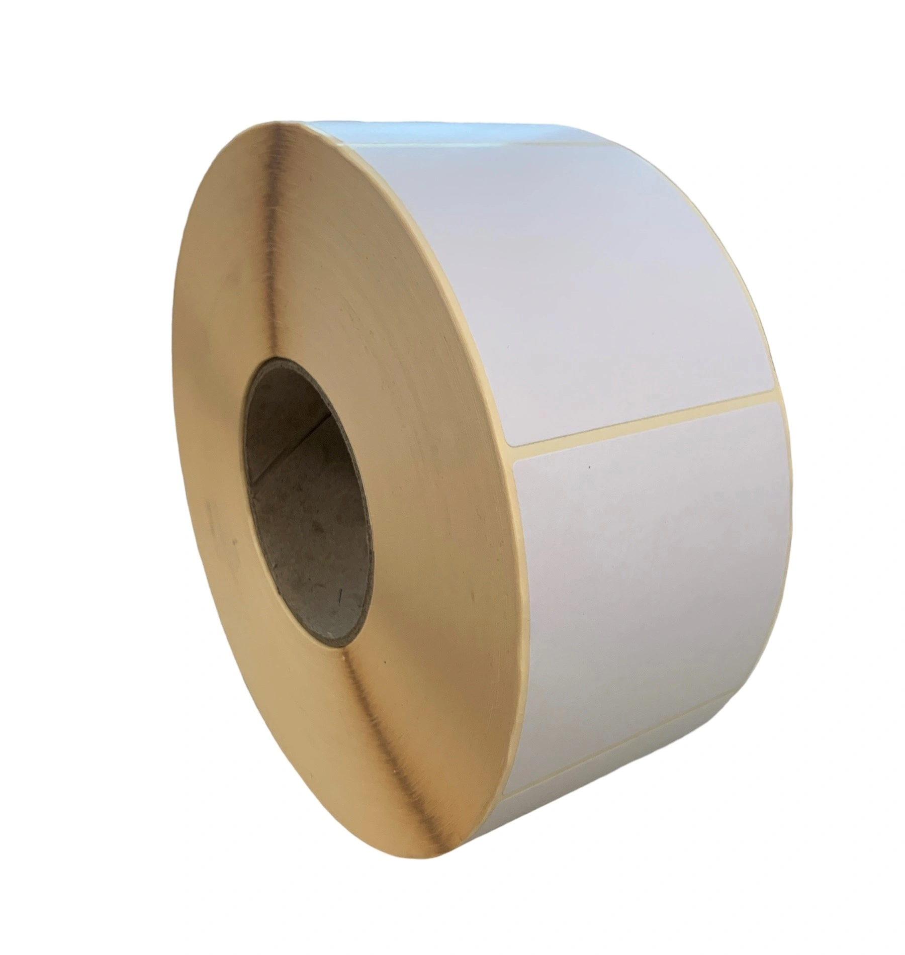 32 00472 - Papierová Etiketa 80 mm x 80 mm, Matný papier, Biela, Dutinka 76 mm, 2500 ks/kotúč, Permanentné lepidlo, Priemer kotúča 199 mm – Obrázok 3