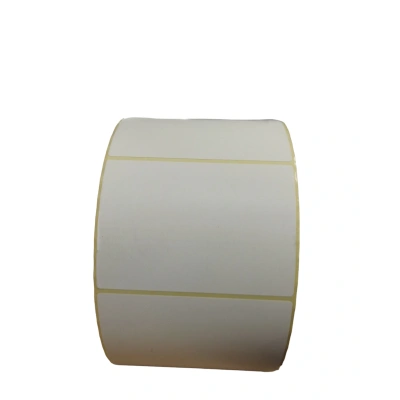 32 00502 - Termo Etiketa 100 mm x 70 mm, Thermo eco, Biela, Dutinka 40 mm, 2600 ks/kotúč, Permanentné lepidlo, Priemer kotúča 174 mm