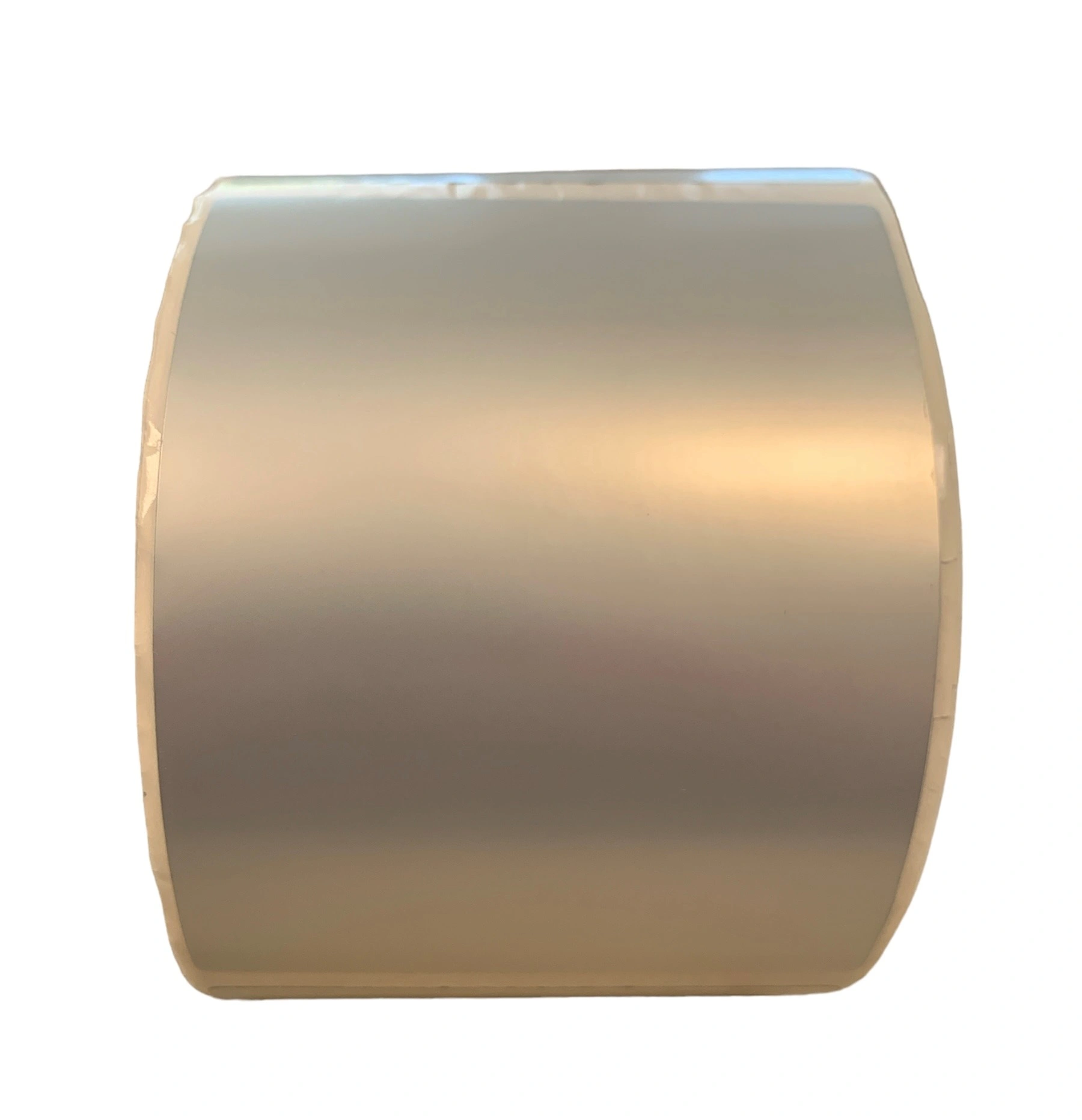 32 00528 - Plastová Etiketa 90 mm x 120 mm, Polyester mat silver, Strieborná, Dutinka 40 mm, 750 ks/kotúč, Permanentné lepidlo 750, Priemer kotúča 131 mm