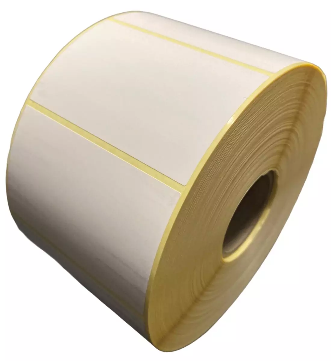 32 00530/1 – Termo Etiketa 90 mm x 50 mm, Thermo eco, Biela, Dutinka 76 mm, 2000 ks/kotúč, Odlepiteľné lepidlo, Priemer kotúča 156 mm