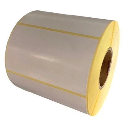32 00570 - Papierová Etiketa 88 mm x 40 mm, Matný papier, Biela, Dutinka 40 mm, 2000 ks/kotúč, Permanentné lepidlo