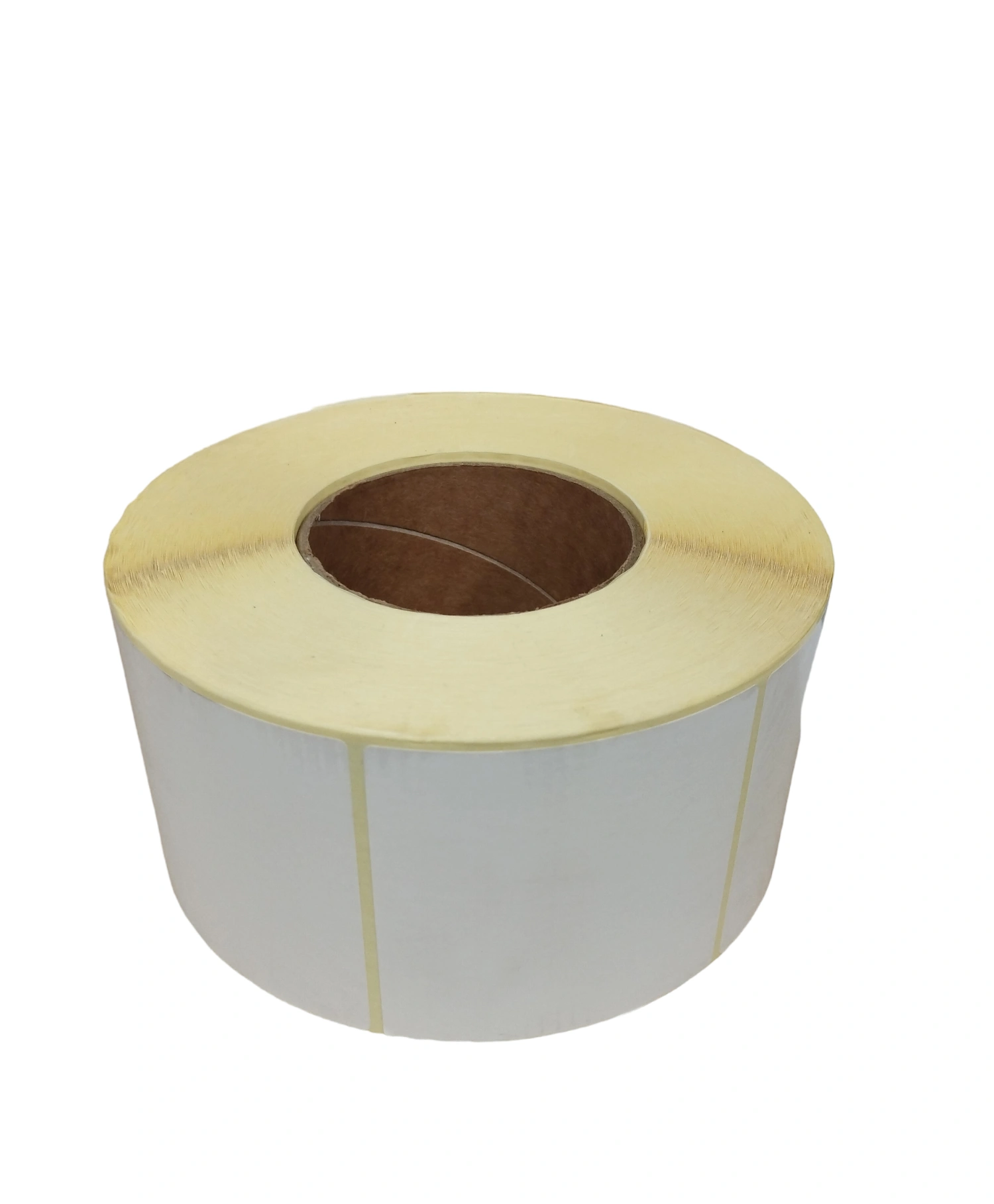 32 00637/1 - Termo Etiketa 80 mm x 80 mm, Thermo eco, Biela, Dutinka 76 mm, 1500 ks/kotúč, Odlepiteľné lepidlo, Priemer kotúča 165 mm – Obrázok 2
