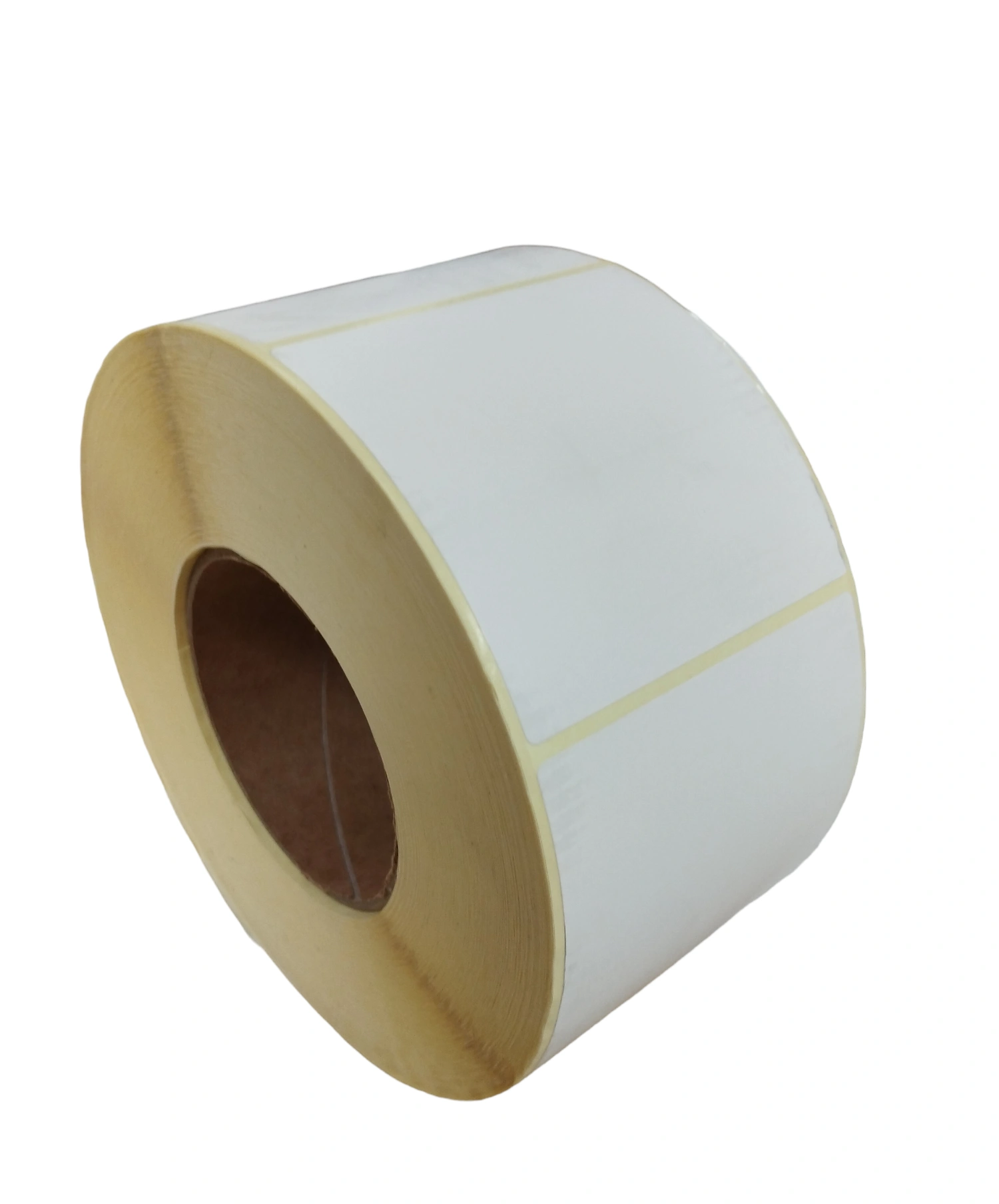 32 00637/1 - Termo Etiketa 80 mm x 80 mm, Thermo eco, Biela, Dutinka 76 mm, 1500 ks/kotúč, Odlepiteľné lepidlo, Priemer kotúča 165 mm – Obrázok 3