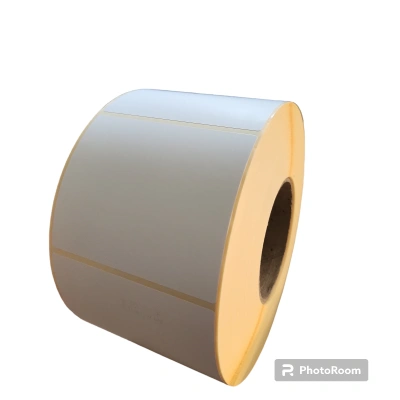 32 00680 - Termo Etiketa 101 mm x 84 mm, Thermo eco, Biela, Dutinka 76 mm, 1800 ks/kotúč, Odlepiteľné lepidlo, Rádius 2 mm, Šírka silikónového nosiča 105 mm, Medzera medzi etiketami 3,313 mm, Priemer kotúča 178 mm