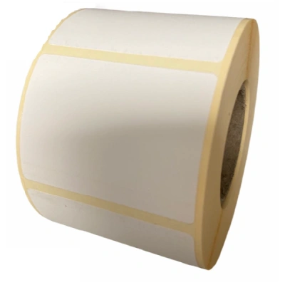 32 00683 - Termo Etiketa 60 mm x 50 mm, Thermo eco, Biela, Dutinka 40 mm, 1500 ks/kotúč, Permanentné lepidlo, Priemer kotúča 81 mm