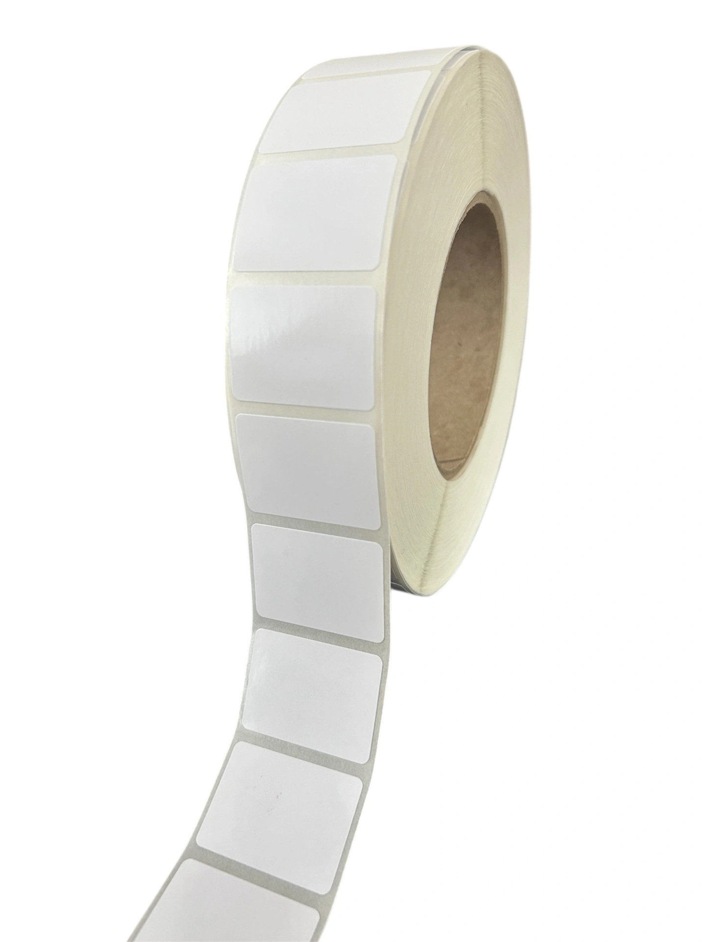32 00735 – Etiketa 35 mm x 25 mm, Lesklý papier pre atramentové tlačiarne, Biela, Dutinka 76 mm, 2500 ks/kotúč, Permanentné lepidlo, Priemer kotúča 150mm