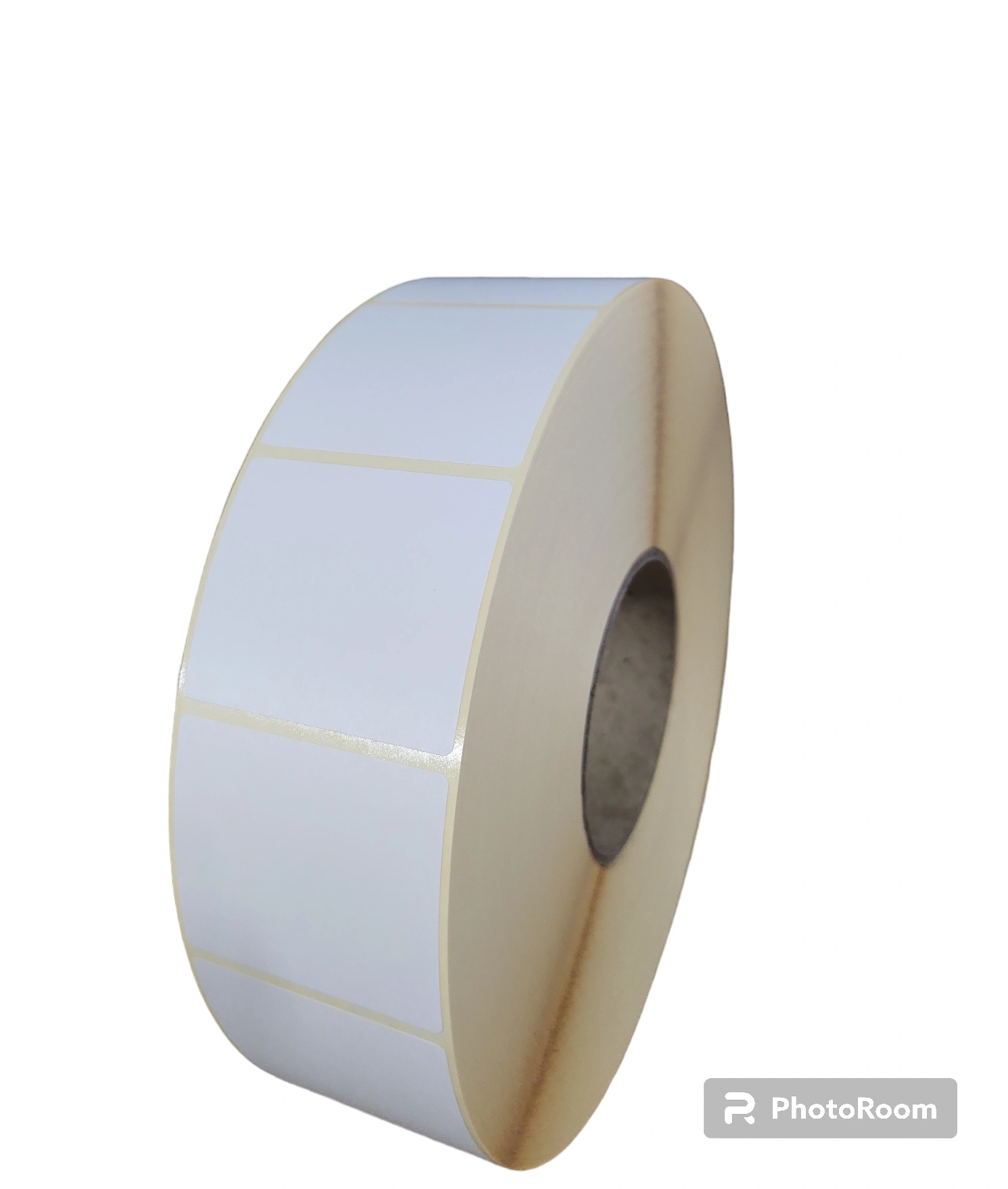 32 00763 - Papierová Etiketa 55 mm x 47 mm, Matný papier, Biela, Dutinka 76 mm, 5000 ks/kotúč, Permanentné lepidlo, Priemer kotúča 213 mm