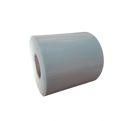 32 00810 - Plastová Etiketa 100 mm x 50 mm, Polypropylén, Biela, Dutinka 40 mm, 1000 ks/kotúč, Permanentné lepidlo, Priemer kotúča 102 mm