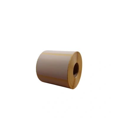 32 00853 - Termo Etiketa 105 mm x 70 mm, Thermo eco, Biela, Dutinka 76  mm, 900 ks/kotúč, Permanentné lepidlo, Priemer kotúča 115 mm