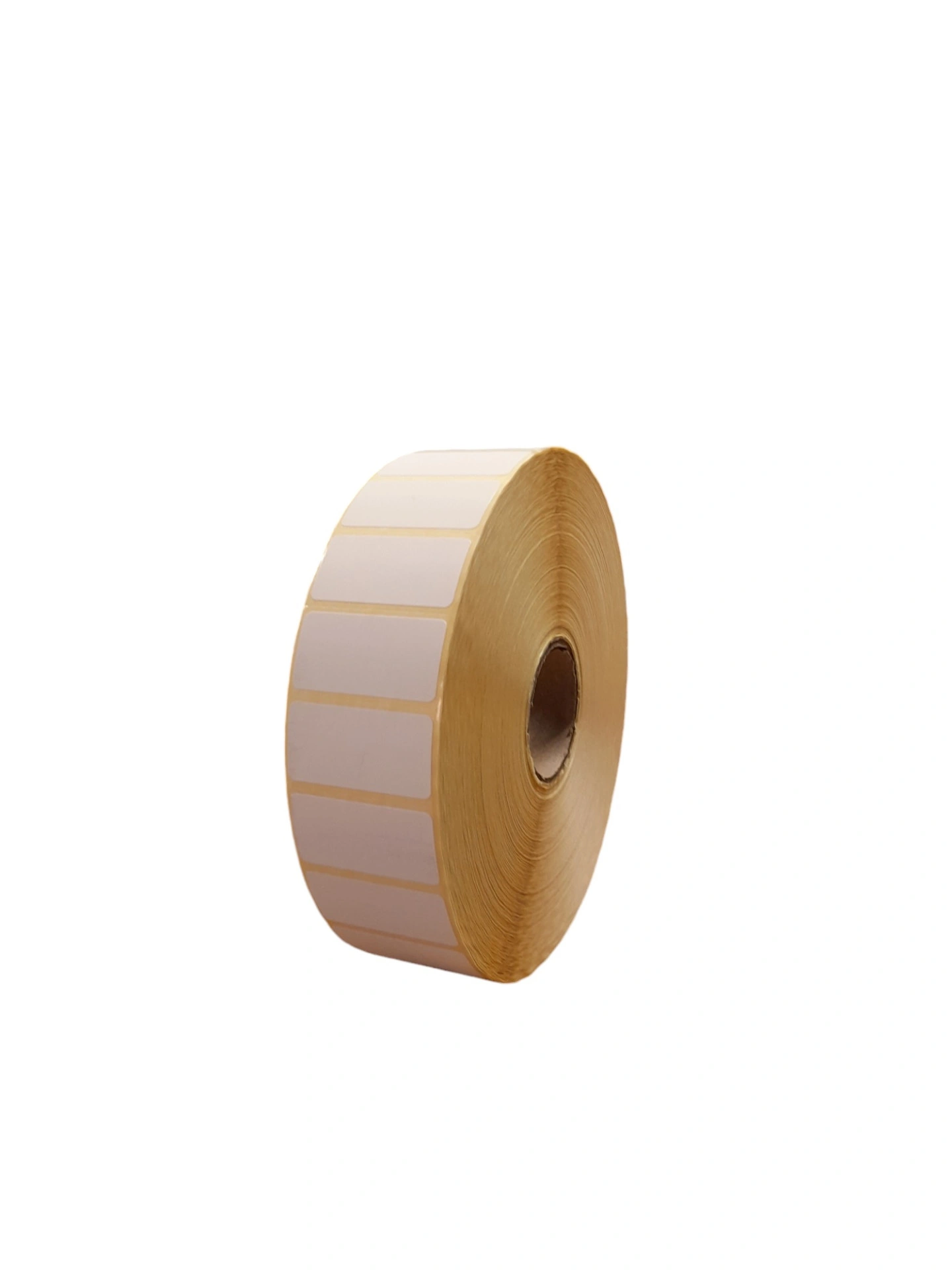 32 00876 - Termo Etiketa 40 mm x 20 mm, Perforácia, Thermo eco, Biela, Dutinka 40 mm, 6000 ks/kotúč, Permanentné lepidlo, Priemer kotúča 158 mm