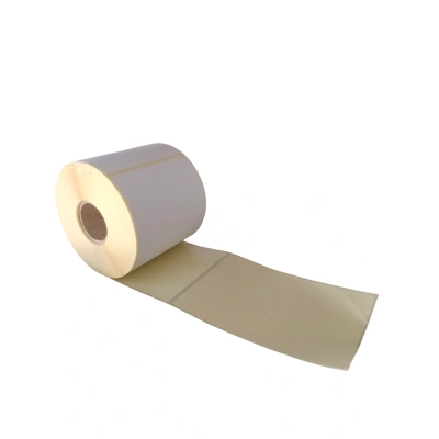 32 00977 - Termo Etiketa 100 mm x 150 mm, Thermo eco, Biela, Dutinka 40 mm, 500/kotúč, Permanentné lepidlo, Priemer kotúča 120 mm