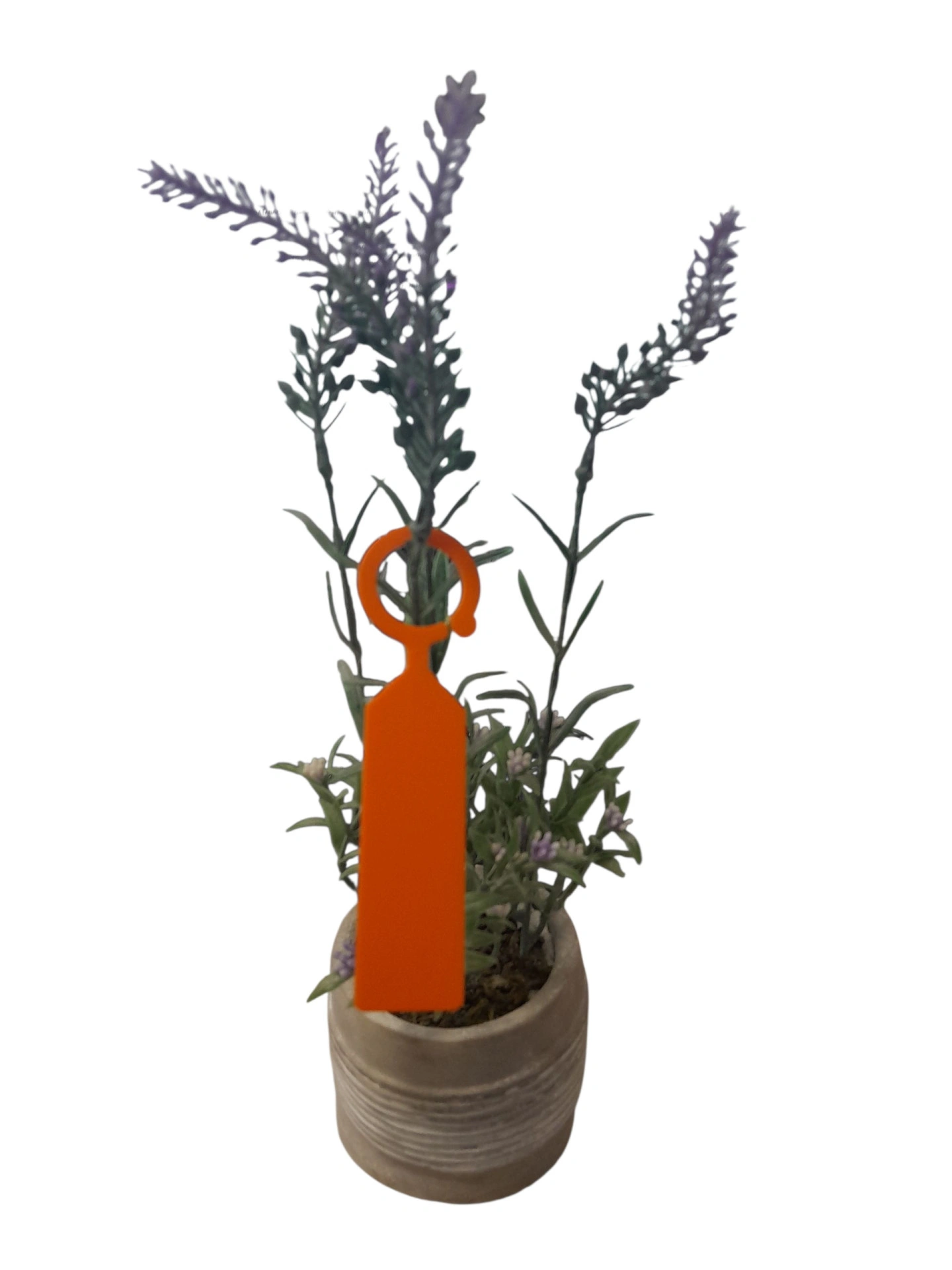 32 01000 - Záhradnícke odolné plastové štítky, 23 mm x 110 mm, Oranžová, Balenie - 50 ks