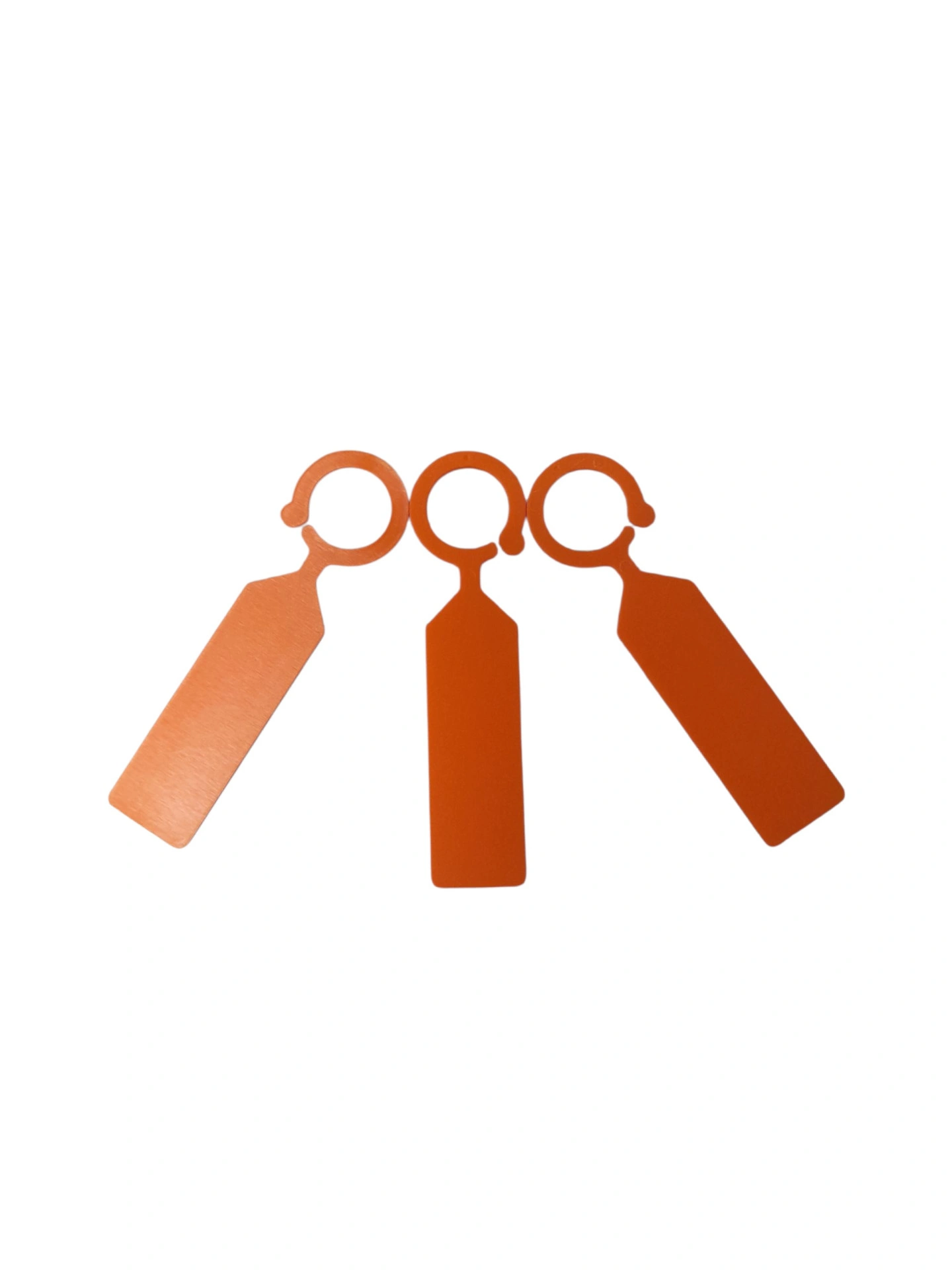 32 01000 - Záhradnícke odolné plastové štítky, 23 mm x 110 mm, Oranžová, Balenie - 50 ks – Obrázok 2