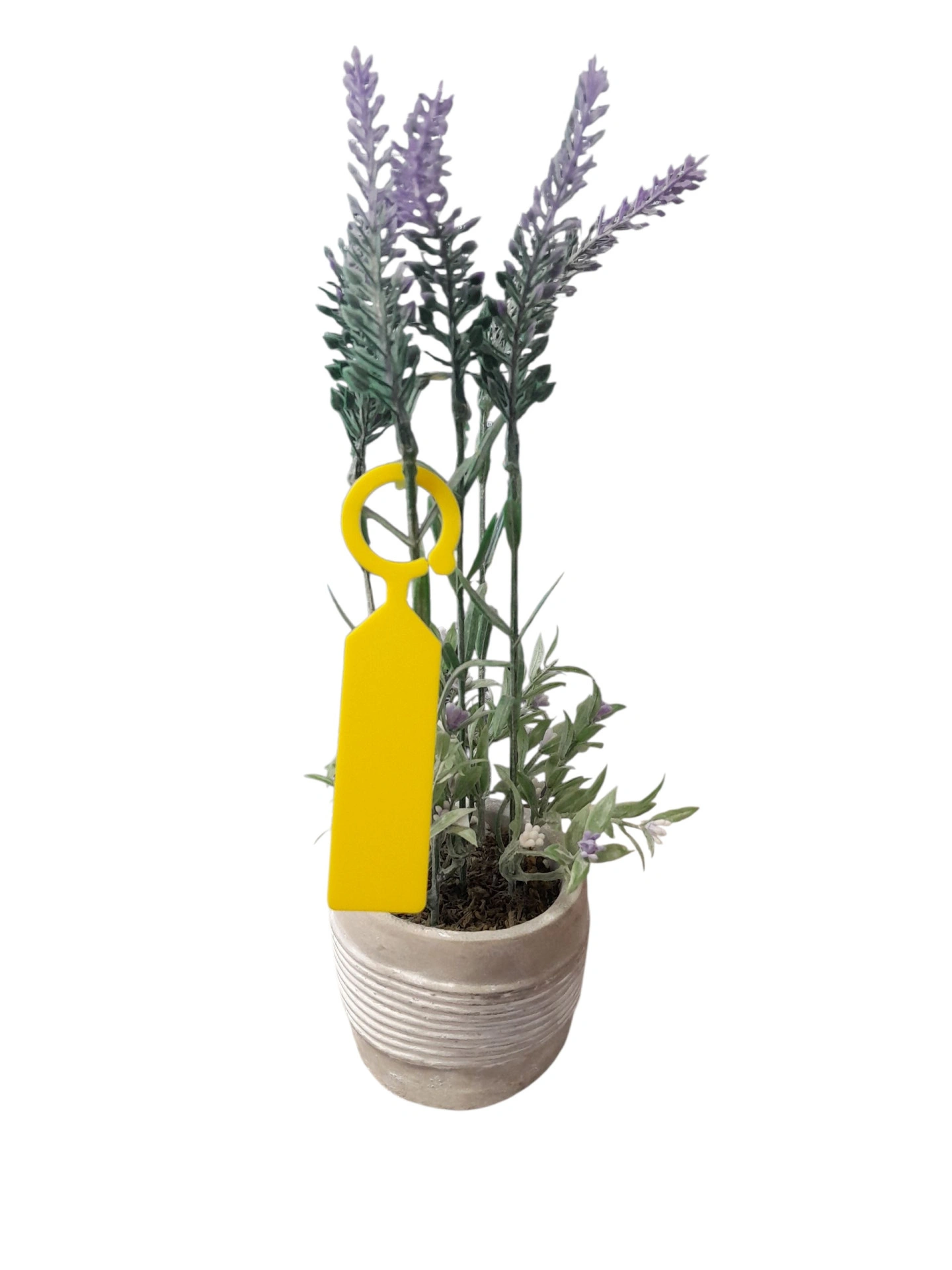 32 01004 - Záhradnícke odolné plastové štítky, 23 mm x 110 mm, Žltá, Balenie - 50 ks