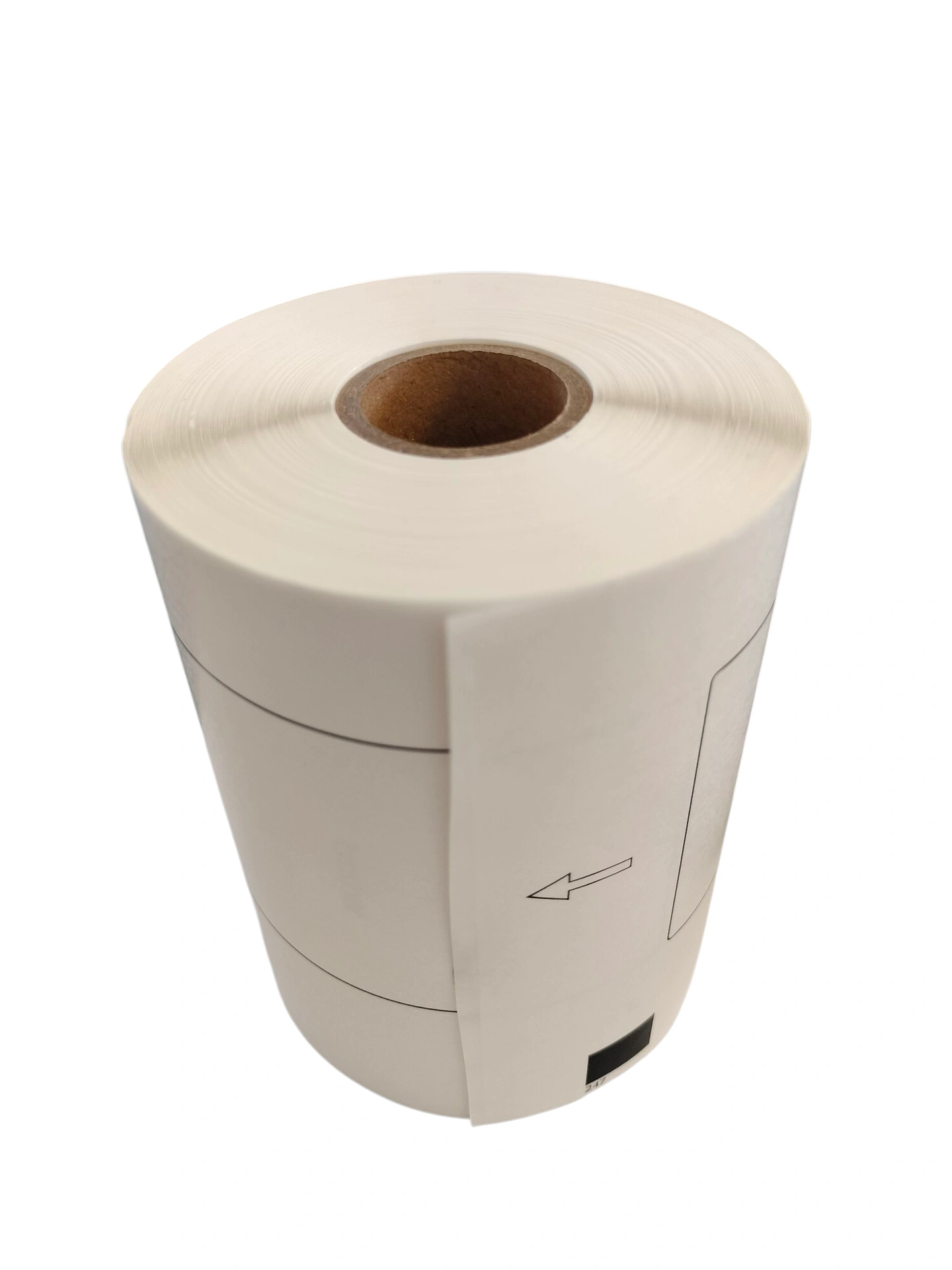 32 01026 - Termo Etiketa 103 mm x 164 mm, Thermo eco, Biela, Dutinka 25 mm, 180 ks/kotúč, Permanentné lepidlo, DK-11247, Brother Kompatibilná, Priemer kotúča 75 mm – Obrázok 3
