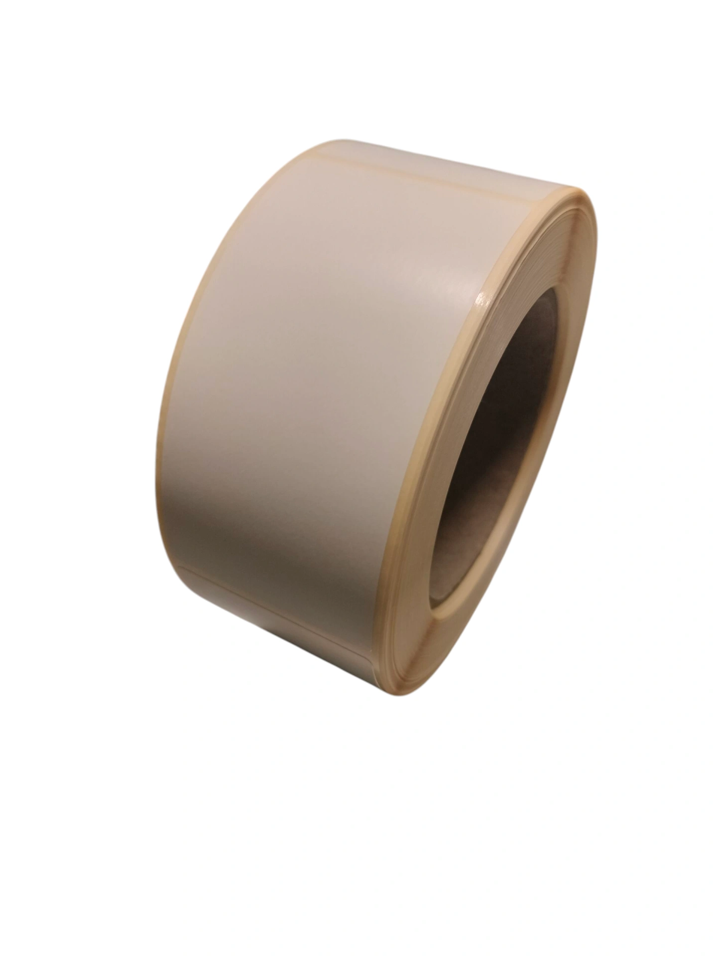 32 01084 - Termo Etiketa 50 mm x 100 mm, Thermo top, Biela, Dutinka 76 mm, 1000 ks/kotúč, Odlepiteľné lepidlo, šachovnicová neutralizácia, silikónový lak, Priemer kotúča 155 mm – Obrázok 2