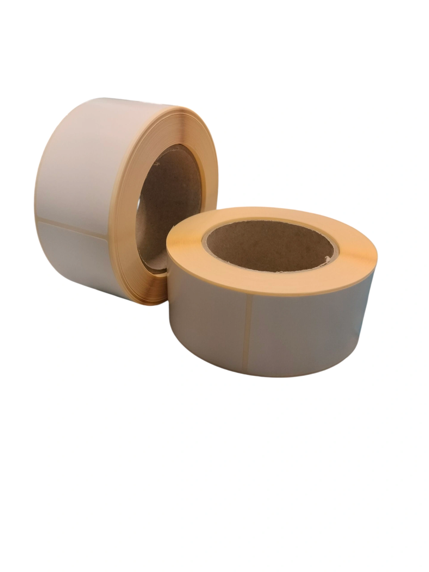 32 01084 - Termo Etiketa 50 mm x 100 mm, Thermo top, Biela, Dutinka 76 mm, 1000 ks/kotúč, Odlepiteľné lepidlo, šachovnicová neutralizácia, silikónový lak, Priemer kotúča 155 mm