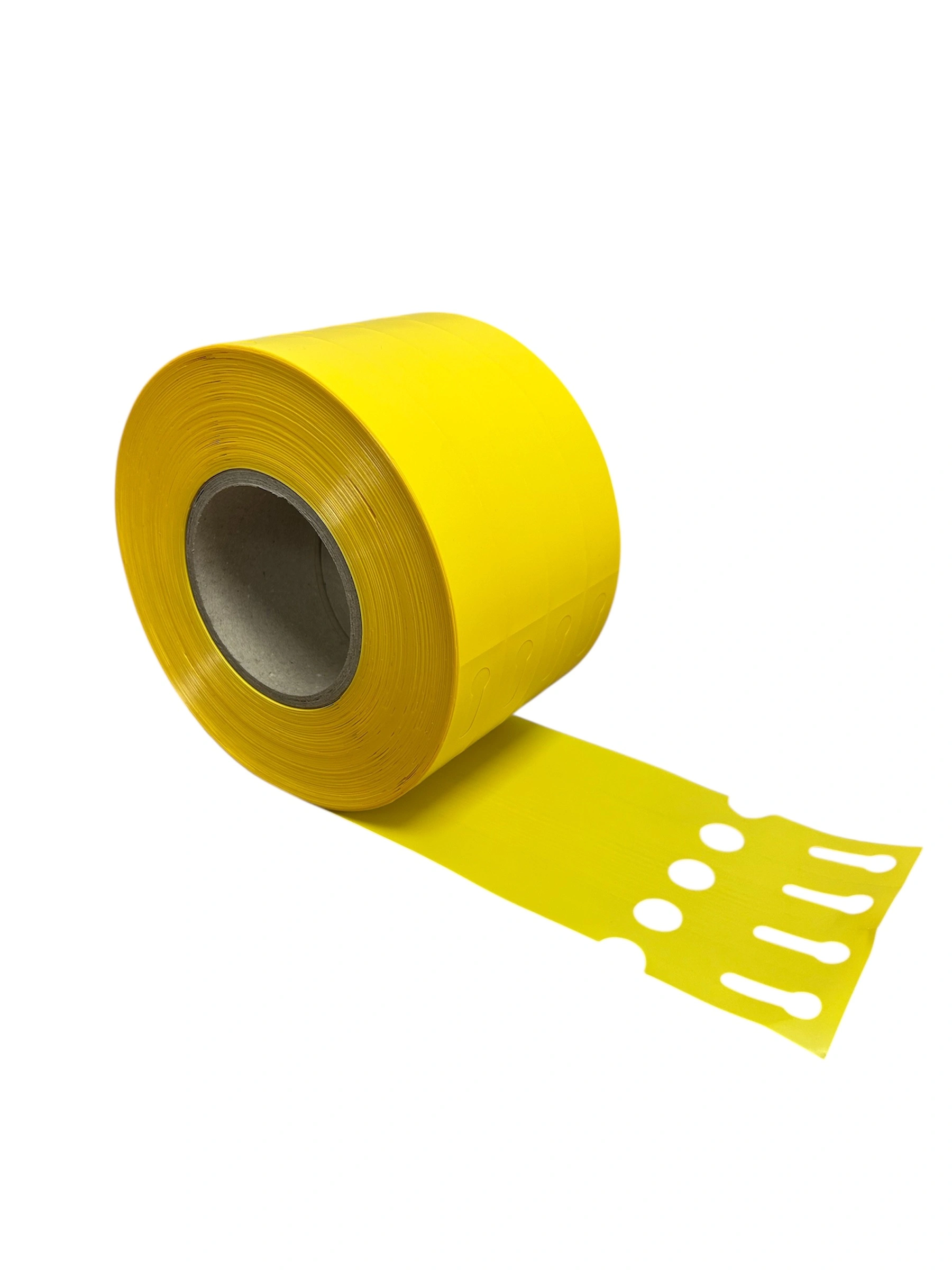 32 01172 – Etiketa záhradnícka 25 mm x 200 mm, 4 – Produkcia, Polypropylén, Žltá, Dutinka 76 mm, 2000 ks/kotúč