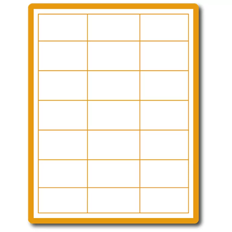 35 00102 – Print Etiketa A4, 66 mm x 40 mm, 21 etikiet na hárku – Balenie 100 ks