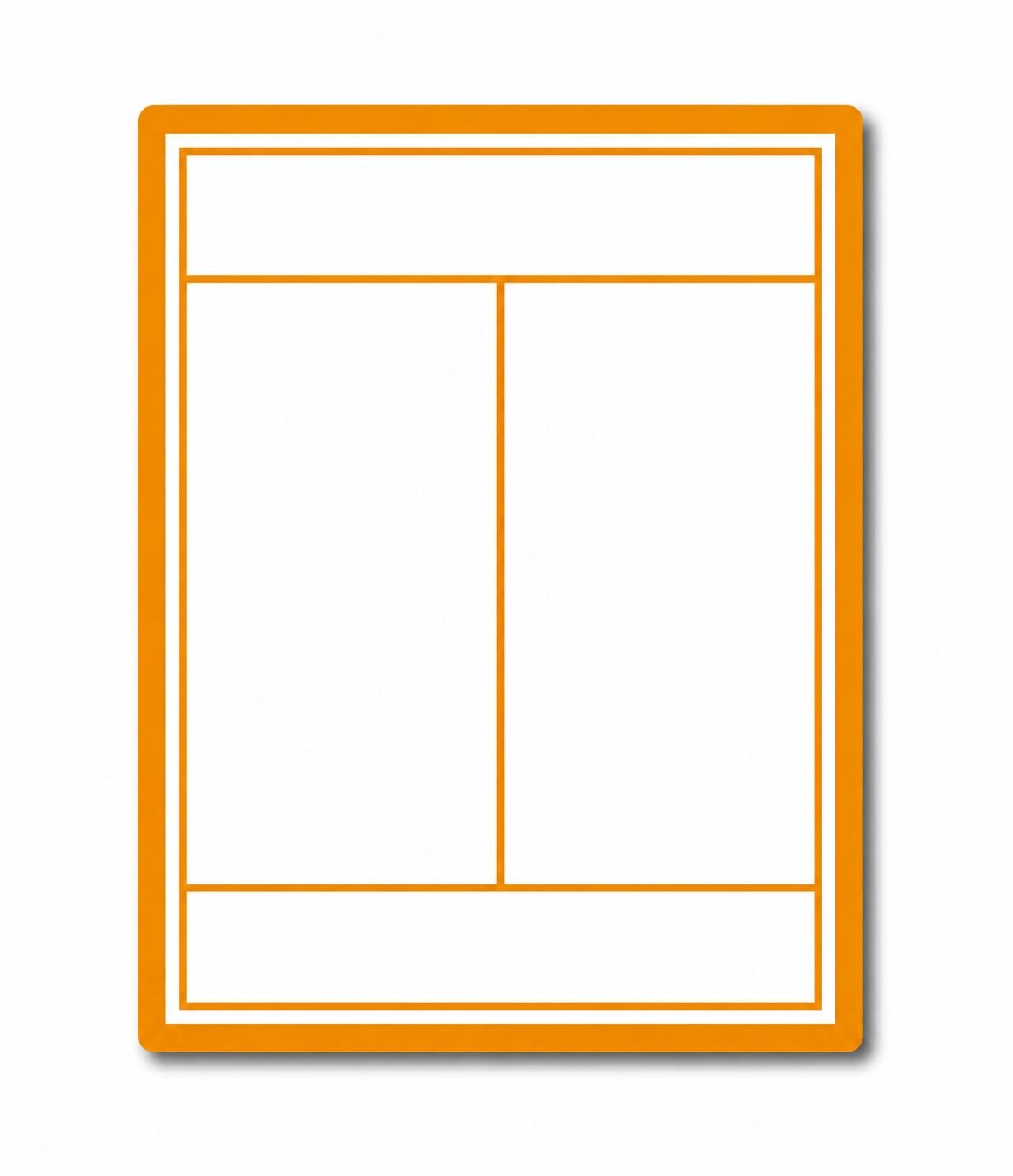 35 00660 – Print Etiketa A4, 102,5 mm x 210 mm, Lesklý papier, 2 etikety na hárku, s okrajom po celom obvode, ostré hrany – Balenie 1000 ks