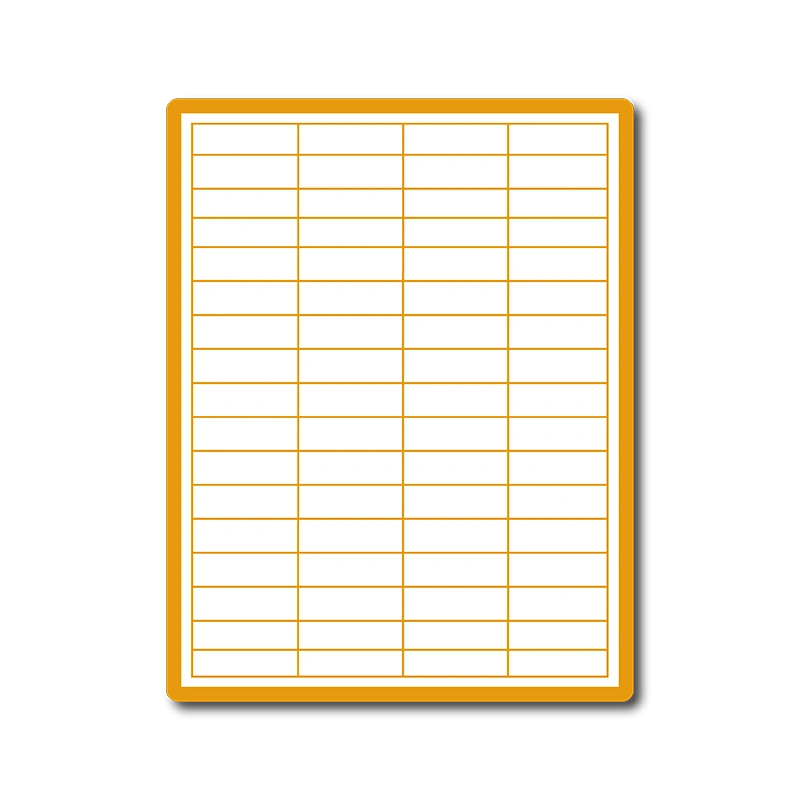 35 00634 - Print Etiketa A4, 48,3 mm x 16,9 mm, 64 etikiet na hárku - Balenie 1000 ks