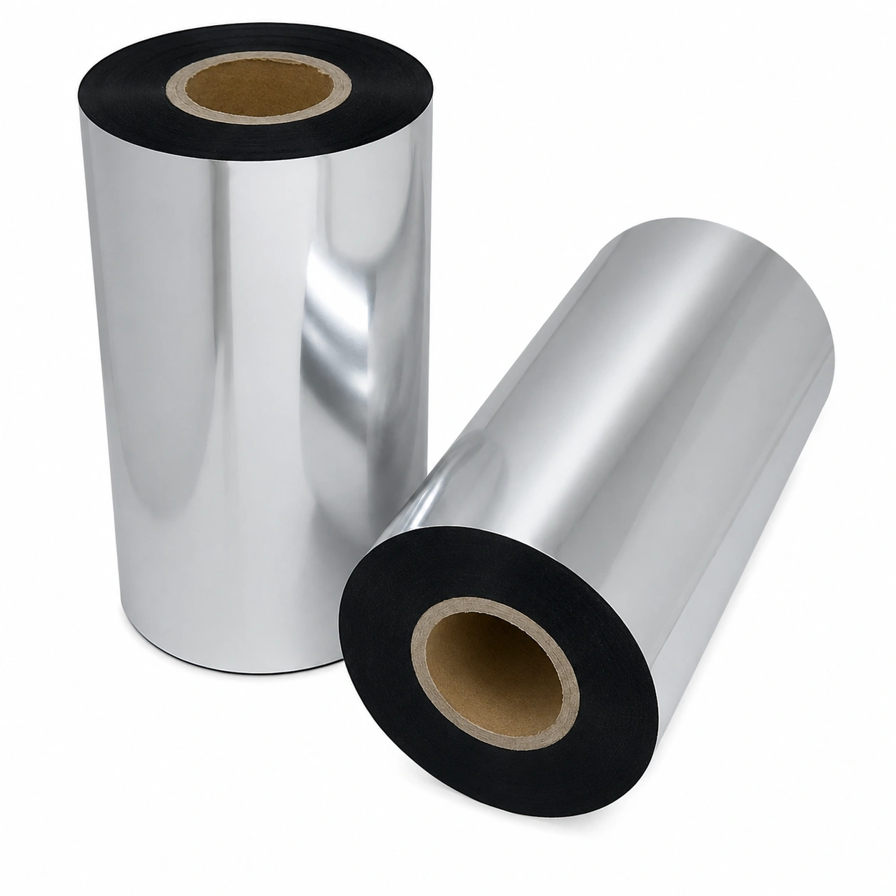 31 00015 – Termotransférová Fólia, PPA70, Vosk, Out, Čierna, 110 mm x 300 m, Dutinka 25 mm 1″