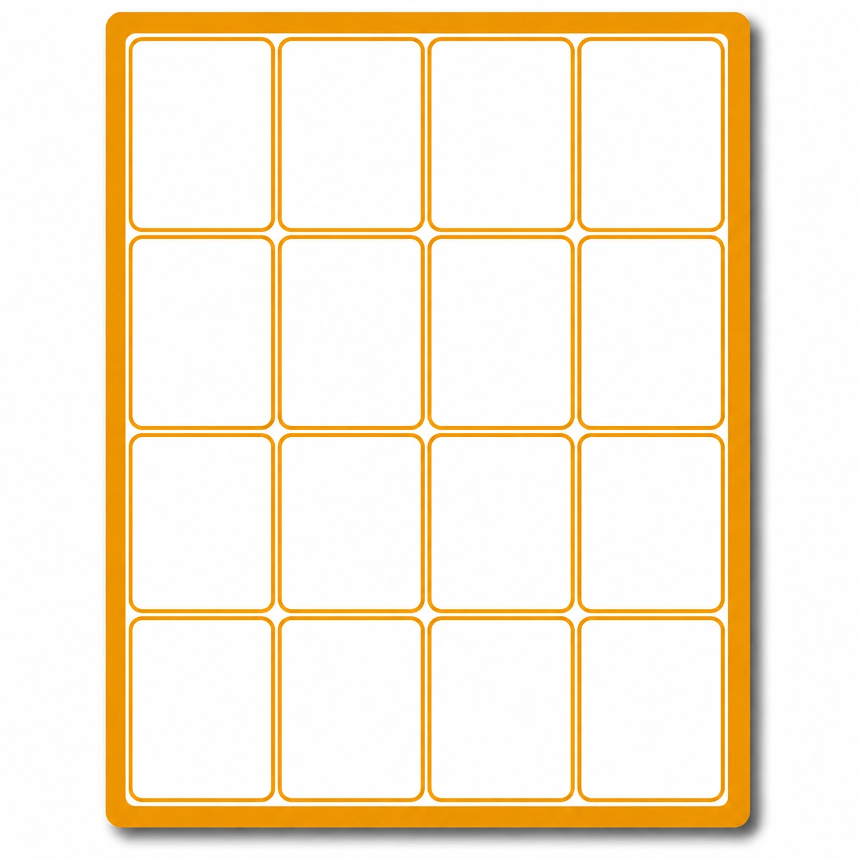 35 00604 - Print Etiketa A4, 52 mm x 73,5 mm, 16 etikiet na hárku - Balenie 1000 ks