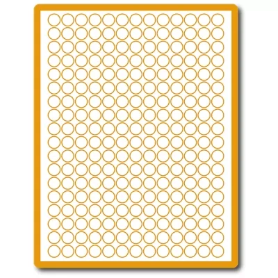35 00601 – Print Etiketa A4, Kruh 14 mm, 234 etikiet na hárku – Balenie 1000 ks