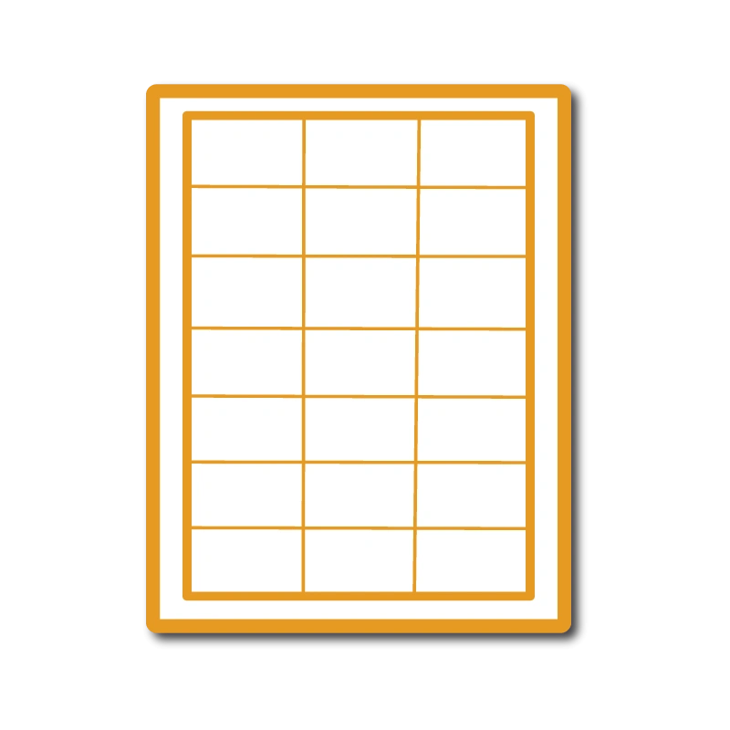 35 00176 – Print Etiketa A4, 60 mm x 41 mm, 21 etikiet na hárku – Balenie 100 ks