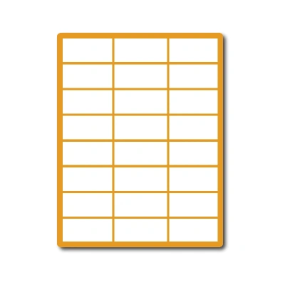 35 00143 - Print Etiketa A4, 63,5 mm x 33,9 mm, 24 etikiet na hárku - Balenie 100 ks