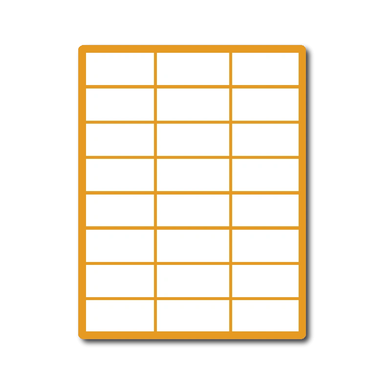 35 00143 - Print Etiketa A4, 63,5 mm x 33,9 mm, 24 etikiet na hárku - Balenie 100 ks