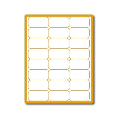 35 00104 – Print Etiketa A4, 64 mm x 34 mm, 24 etikiet na hárku – Balenie 100 ks