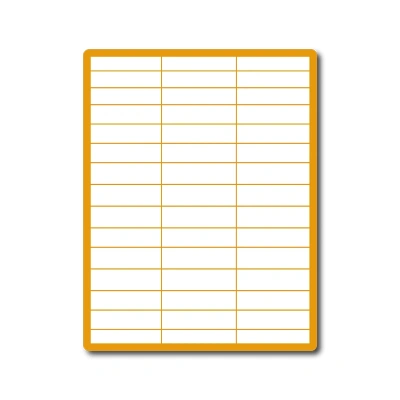 35 00080 - Print Etiketa A4, 70 mm x 16,9 mm, 51 etikiet na hárku - Balenie 100 ks