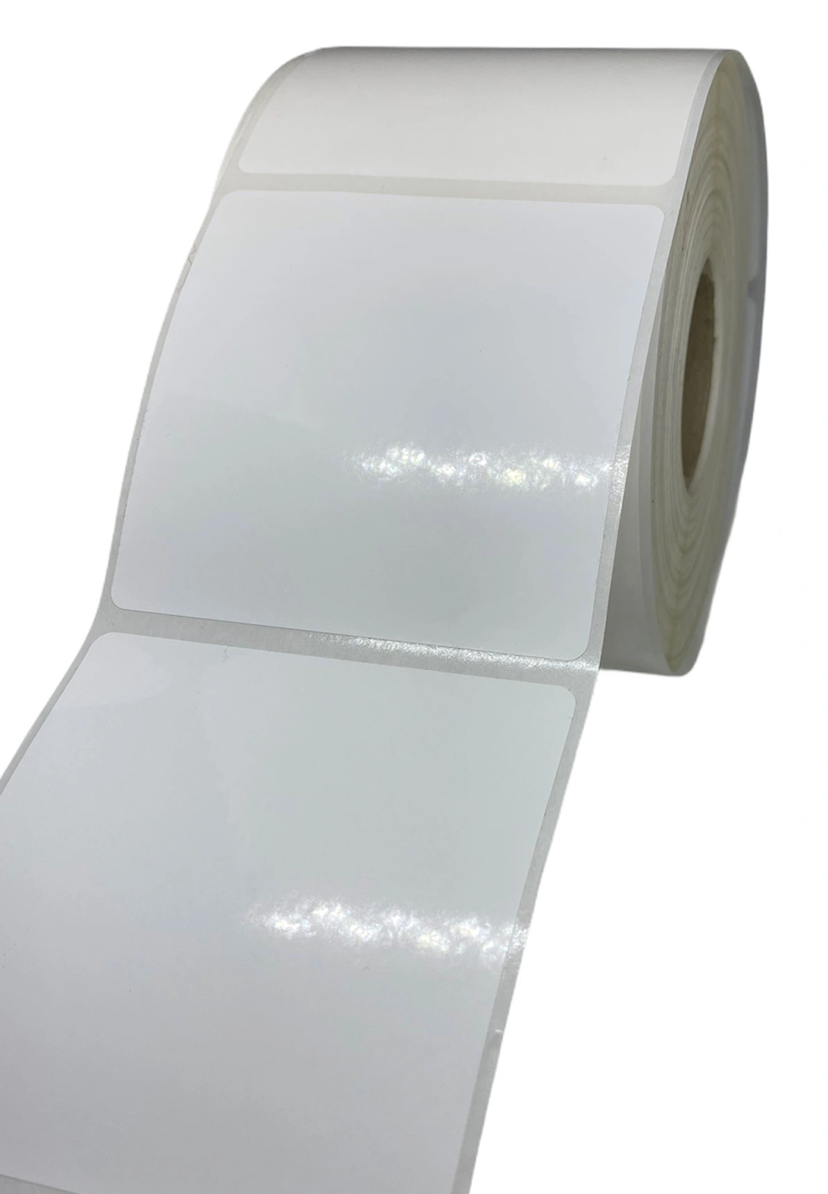32 00407 - Plastová Etiketa 148 mm x 210 mm, Polypropylén, Biela, Dutinka 76 mm, 500 ks/kotúč, Permanentné lepidlo