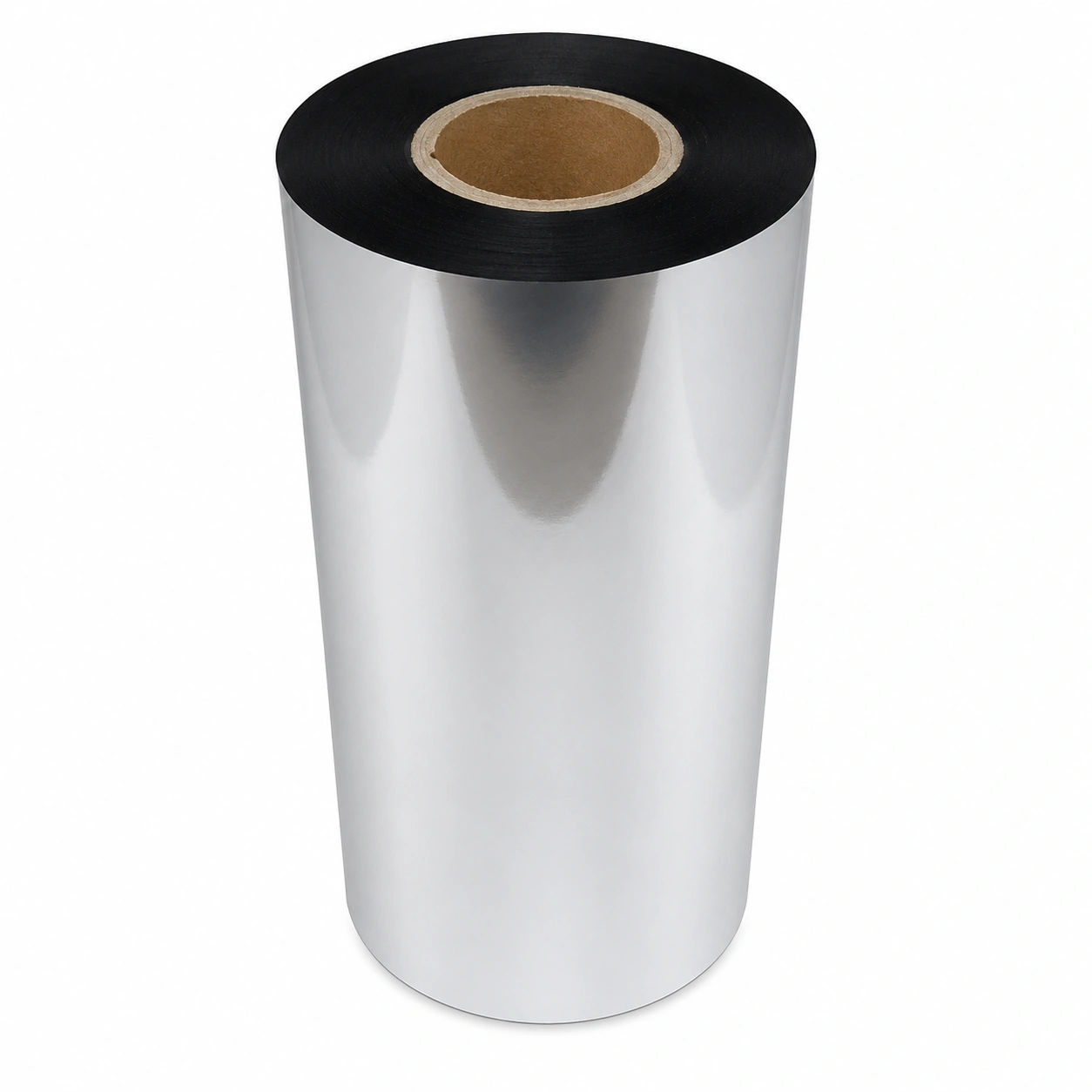 31 00015 – Termotransférová Fólia, PPA70, Vosk, Out, Čierna, 110 mm x 300 m, Dutinka 25 mm 1″