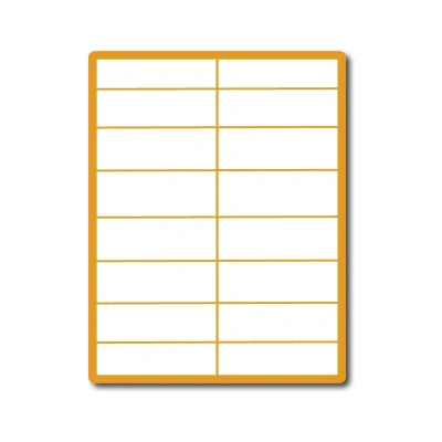 35 00189 – Print Etiketa A4, 89 mm x 37 mm, 16 etikiet na hárku – Balenie 100 ks